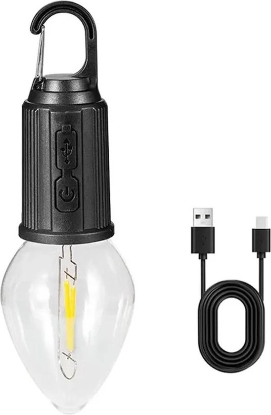 LED kampeerlamp - heldere campinglantaarn - Led-lamp - USB oplaad - Draagbare zaklamp Tuinlantaarn - Noodverlichting 3 lichtstanden van Enopo.