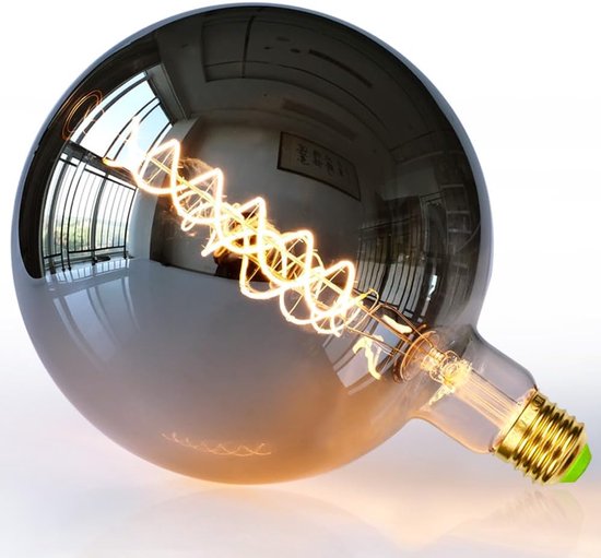 Led-lamp φ200mm G200 Giant Edison Bulb 6W Dimbare Led Specialty Decoratieve Gloeilamp 220-240V E27 (Rook)