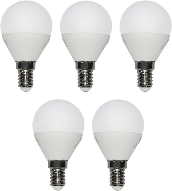 LED-lamp spaarlamp E14 5-delige set LED-lamp 5x 3 Watt 250 lumen warm wit 3000K