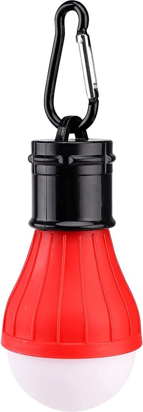 Led Tent Lamp Dimbaar - Kampeerlicht - Kamperen Tentverlichting Rood van Gadgy