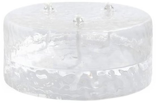 Leeff Olielamp Oscar L - Tafellampen - Transparant - 15,5 x 7 CM - Glas van Leeff