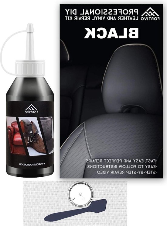 Leer en Vinyl Reparatiekit - Meubel Reparatie Set - Voorwerpen Herstellen - Geen Hitte Nodig van Merkloos