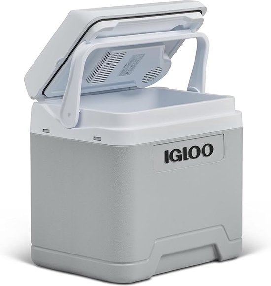 LeeuwenChoice® Draagbare Elektrische Koelbox - 24 Liter - Mini Koelkast - Voor Strand - Voor Op Reis - 12V Stekker - Autolader van Merkloos