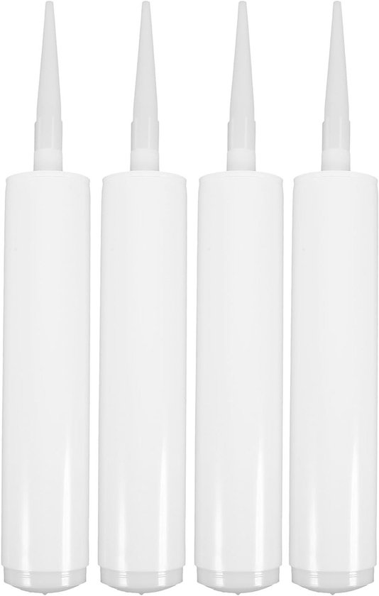 Lege Sealing Tubes Set van 4, 300 ml Herbruikbare Plastic Tubes voor het Afsluiten van Scheuren en Reparaties