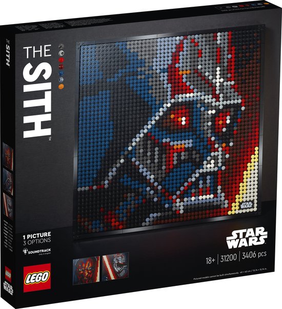 LEGO Art Star Wars De Sith - 31200 van LEGO