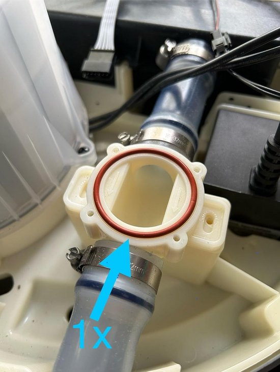 Lekvrije Flow Sensor Afdichting voor Lay-Z-Spa Pompen - Premium Siliconenrubber van Merkloos