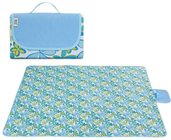 Let op type!! Draagbare buiten verbreden Camping Mat waterdichte Oxford doek opvouwbare gazon vocht-proof Mat  grootte: 145 * 80cm  willekeurige kleur en stijl-levering