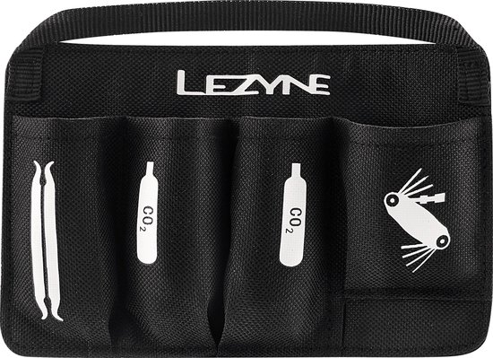 Lezyne Flow Caddy Bidonhouder – Gereedschap bidon – geschikt voor fietsen –500ml – Zwart van Lezyne