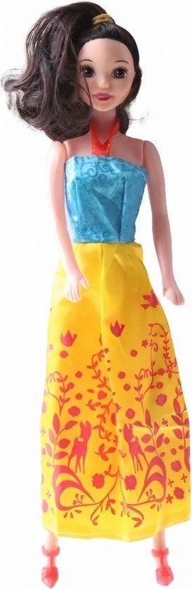 Lg-imports Prinsessenpop Meisjes 28 Cm Geel/blauw van LG-Imports