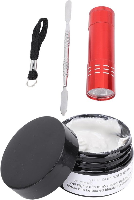 Licht Uithardende Putty - Reparatie Vulstof - Ambachten en Reparaties - Snelle Stolling - 50G Kit - Niet gespecificeerd