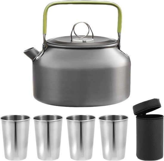 Lichte Camping Waterkoker 0.8L Ketel - Geschikt voor Outdoor, Picknick en Wandelen