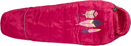 Lichte kinderslaapzak met eenlaagse wattering en verlengbare outdoor slaapzak voor kinderen - ademend en warm van Quechua