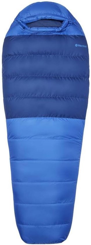 Lichte Mummie Slaapzak - 600+ Eendendons Vulling | Comfort tot -31°C van Merkloos