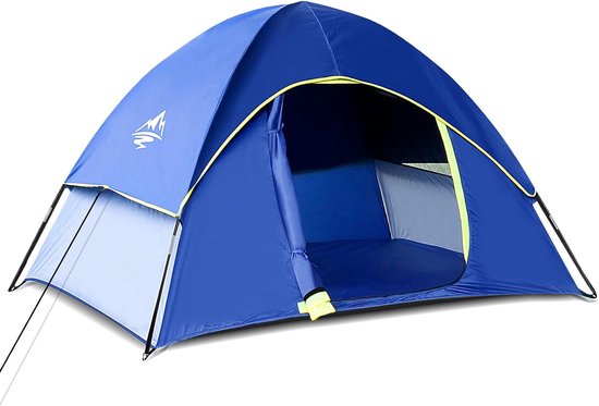 Lichtgewicht kampeertent voor S (1-2)/L (2-3) personen, familie koepeltenten winddicht met draagtas, gemakkelijk te monteren buitentent, pop-up tent voor kamperen, tuin, wandeltocht. van Forceatt