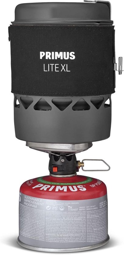 Lichtgewicht kookstel XL - Compacte kookset met hoge efficiëntie voor 2 personen van Merkloos