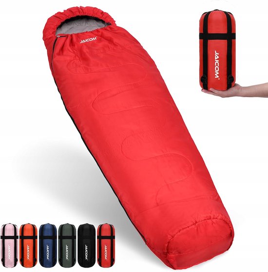 Lichtgewicht Mummie Slaapzak 210cm - Comfortabel Kamperen & Outdoor