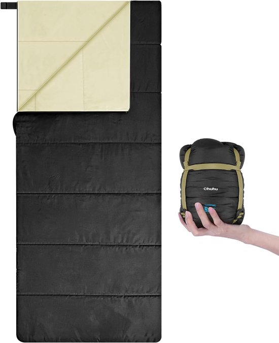 Lichtgewicht Slaapzak - Polyester - Compact en Ultralicht - Ergonomisch Ontwerp - Voor Volwassenen