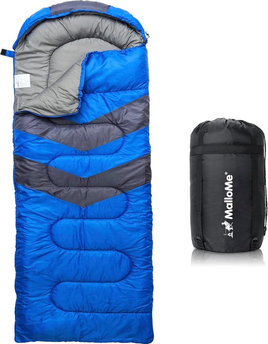 Lichtgewicht Slaapzak voor Volwassenen en Kinderen - Perfect voor Backpacken en Kamperen, Warm bij Koude Temperaturen