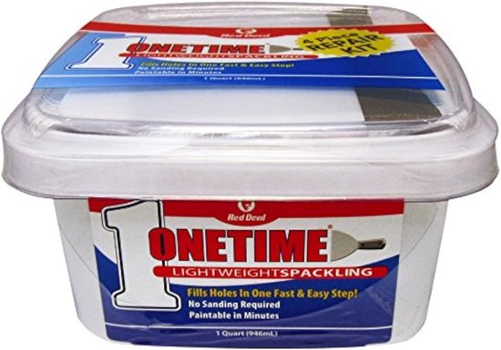 Lichtgewicht Spack en Muurreparatieset voor Snelle Plafond- en Muurherstel van Merkloos