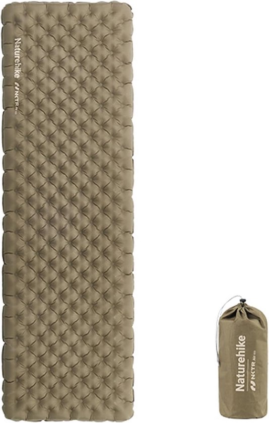 Lichtgewicht & Warme Kampeer Matras (R-waarde 5.8) - Opvouwbaar en Compact Slaapmat voor Trekking en Outdoor van Hikenture