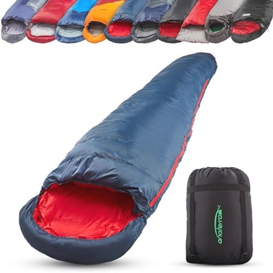 Lichtgewicht Waterdichte Slaapzak voor Alle Seizoenen - Perfect voor Kamperen en Outdoor Activiteiten van Merkloos