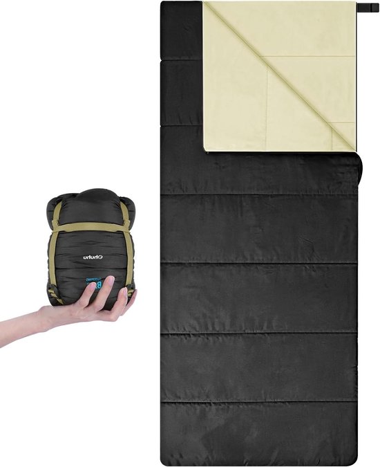 Lichtgewicht zomerslaapzak voor backpacken - Compact, ultralicht en geschikt voor volwassenen - Ideaal voor warm weer kamperen, backpacken en wandelen van Merkloos