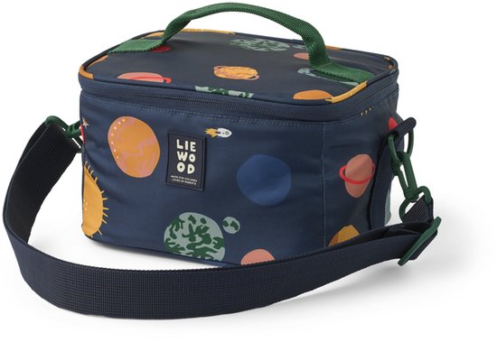 Liewood Toby Medium Thermotas - Universe / Klassiek marineblauw - 14x22x17,7