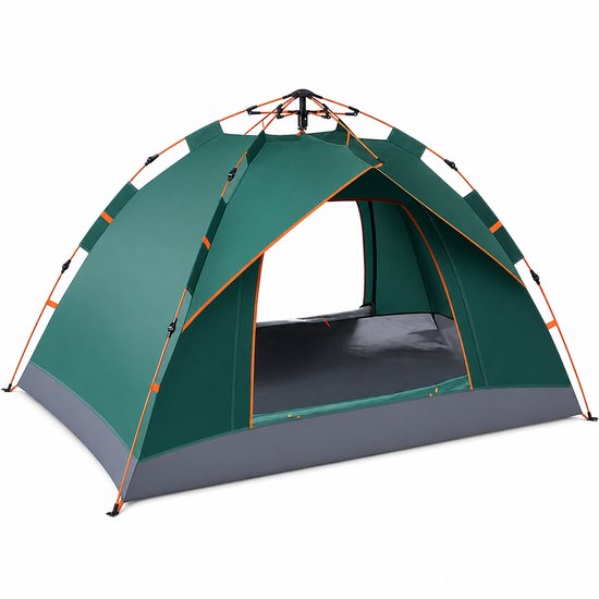 Lifero Camping Tent - Automatisch Pop-up Tent - Easy-up - Kampeertent 2 Persoons - Bijzet Tent - Festival Tent - Vis Tent - Groen van Merkloos
