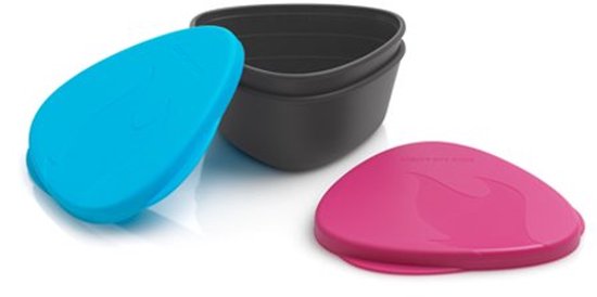 Light My Fire SnapBox Fuchsia/Cyan Blue set van 2