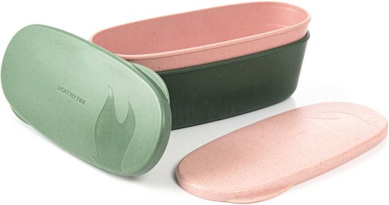 Light My Fire Snapbox Ovale Bio Container 2-pack Goud