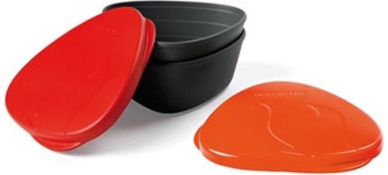 Light My Fire SnapBox Red/Orange set van 2