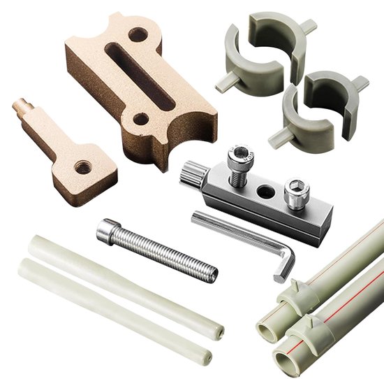 Lijm Reparatie Gereedschap - Leiding Reparatiekit - Sanitaire Reparatie - Moeiteloze Vierstaps Methode - 1/2 en 3/4 inch - Enkele attribuut
