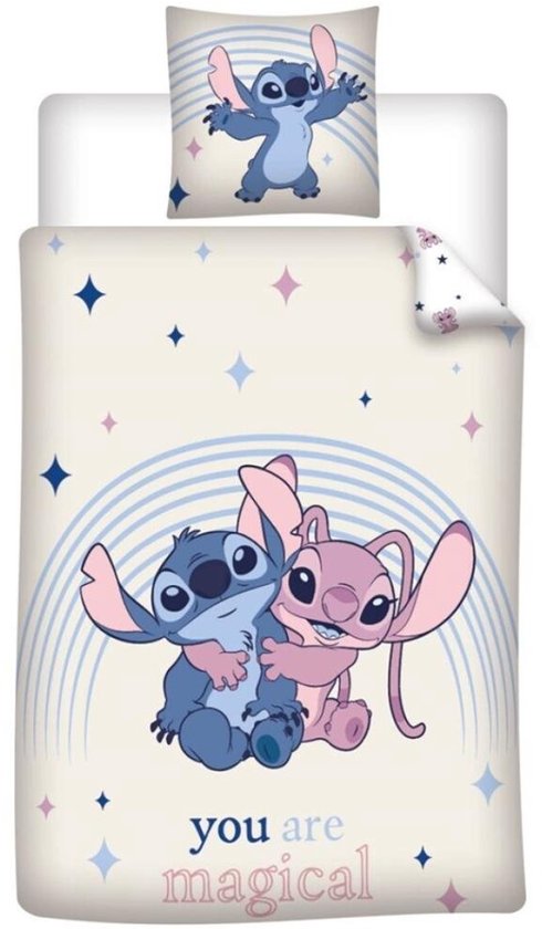 LILO & STITCH - You are magical - Dekbedovertrek 140x200cm + Kussensloop 65x65cm van Disney