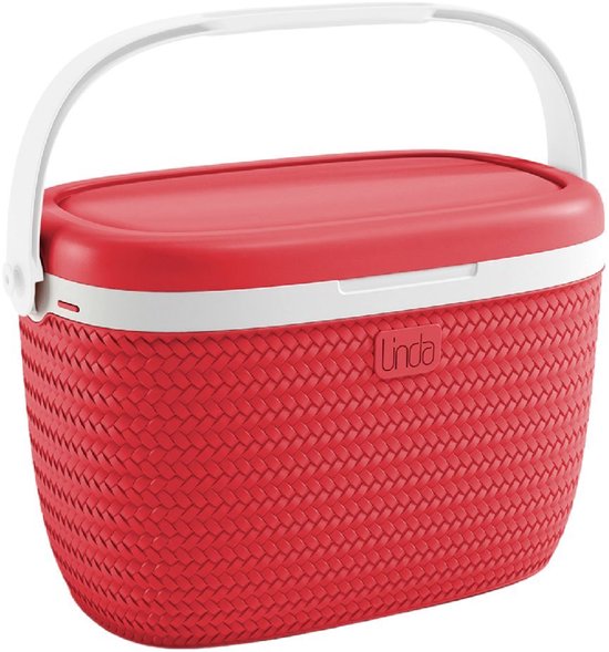 Linda Koelbox 18L Rood/Wit