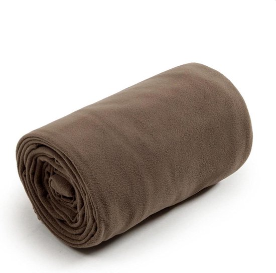 Liner Slaapzak - Reis Laken - Extra Warmte - Dubbelzijdige Rits - 180 x 80 cm - Bruin