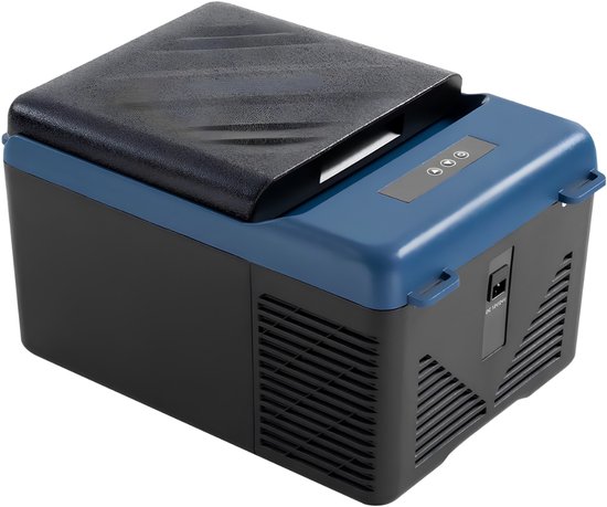 Lìon® Koelbox - 9L Capaciteit - Koelbox Elektrisch - Elektrische Koelbox - Zwart - 50cm x 38cm x 31cm