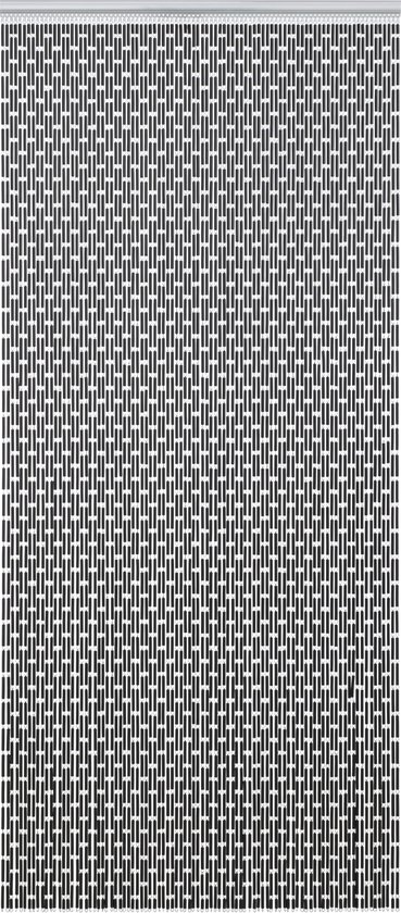 Liso Vliegengordijn - Hulzengordijn Gitzwart - 100 x 232 cm van Merkloos