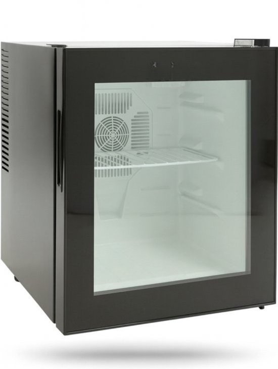 Livista Mini Koelkast - Thermo-elektrisch - 40 Liter - glazen deur - Zwart