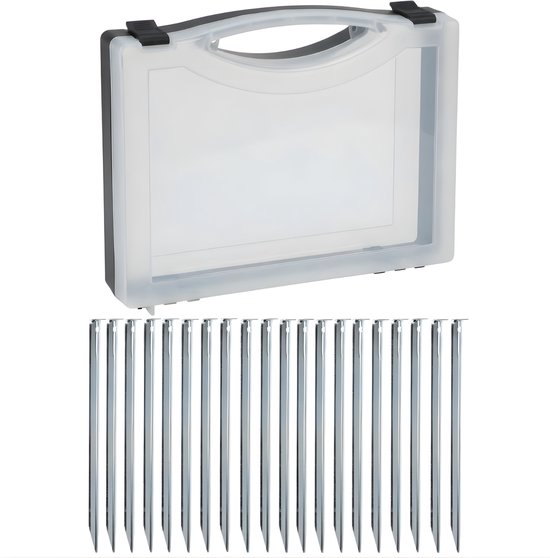 Lomera Tentharingen - Grondpennen - Tentharing - Tentpennen - Tent Haringen - Grondpen - Haringen Tent - Tent Pinnen - Stormharingen - Spijkerharingen - Tent Spijkers - Haringen voor Tent