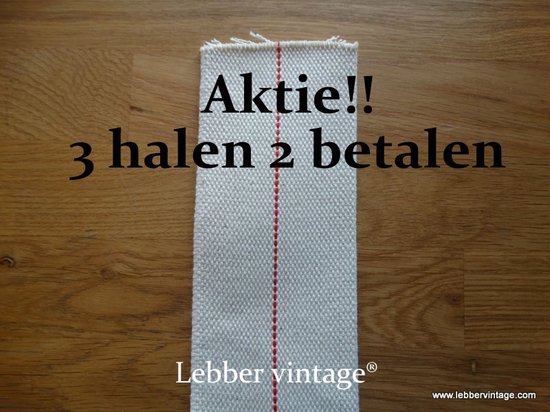 Lont voor petroleumstel: 25 cm lang 68 mm breed. Lebber vintage® van Lebber vintage®