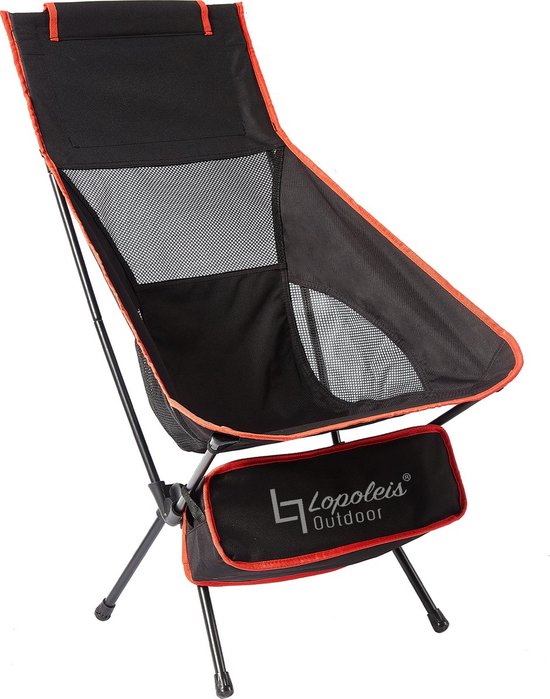 Lopoleis® Campingstoel – Campingstoel opvouwbaar – Visstoel – Vouwstoel – Lichtgewicht – Inklapbaar – Outdoor Stoel – 1.8 kg
