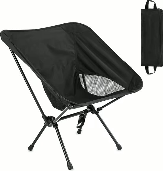 Lopoleis® Campingstoel - Campingstoel opvouwbaar - Visstoel - Vouwstoel - Strandstoel - Inklapbaar - Lichtgewicht - Outdoor Stoel - 1.4 kg van Lopoleis