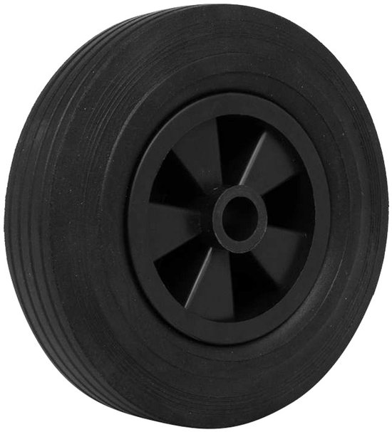 Los wiel voor neuswiel 200 x 50 mm anti-lek kunststof velg