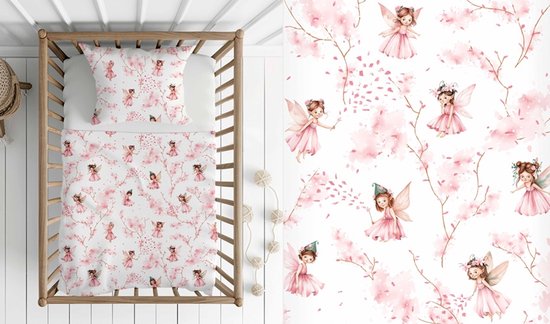 Lotte & Julius peuterdekbedovertrek Elfjes 120x150cm van Jollein