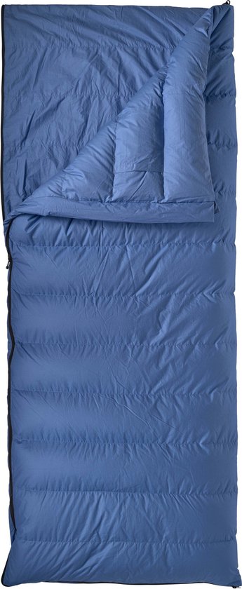 Lowland Outdoor donzen slaapzak - Companion CC XXL - Katoen - 220 x 200 cm - Blauw van LOWLAND OUTDOOR