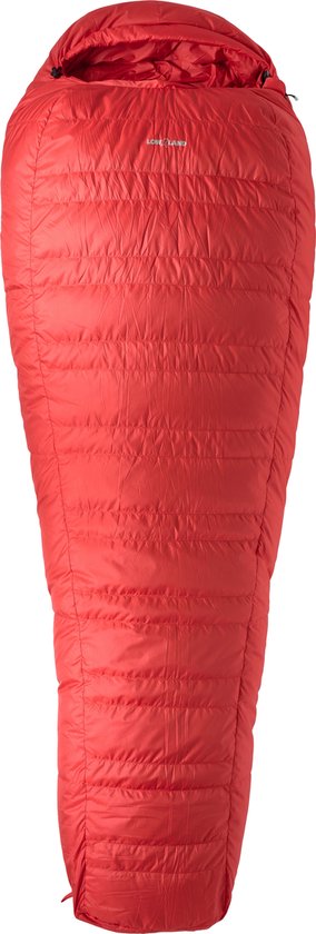 LOWLAND OUTDOOR Donzen slaapzak - K2 Expedition - 1995 gr - 225 x 80 cm -35°C - Red van Merkloos