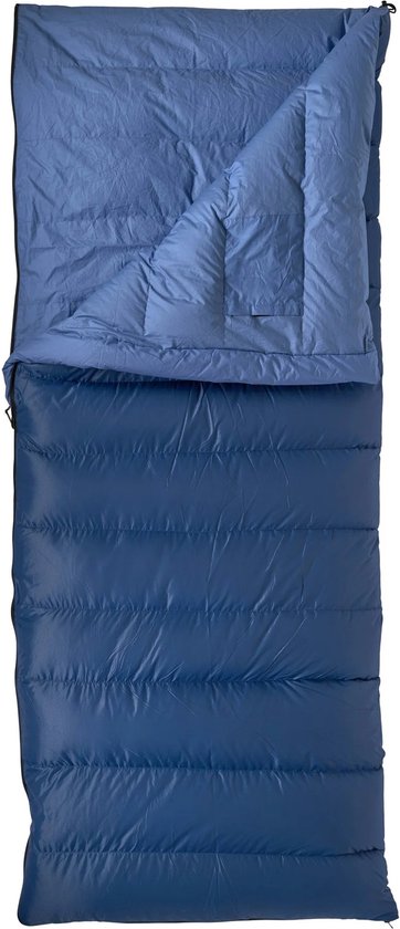 LOWLAND OUTDOOR® Donzen slaapzak - NC 2 - 220 x 80 cm - 1730 gr - 0°C - Nylon/Katoen van LOWLAND OUTDOOR