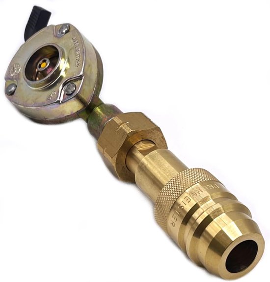LPG adapter 20mm clip-on - EURONOZZLE set - multi-functioneel - eenvoudig gasflessen vullen - ShopVlot