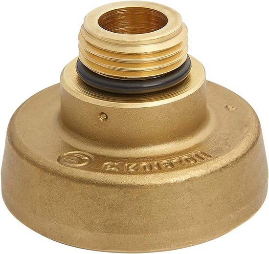 LPG Adapter - Gas Adapter - Autogas Tanken - Messing Constructie - 22mm - Goudkleurig