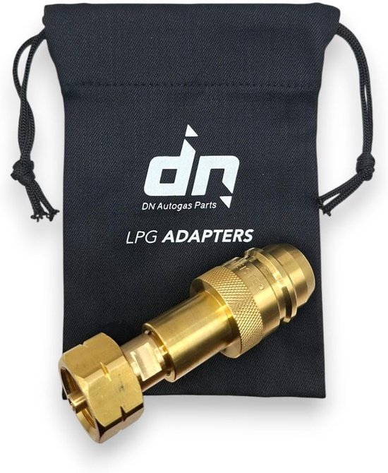 LPG GPL M22 gasfles adapter - Europese euronozzle - voor Spanje en Portugal - ideaal voor caravans - ShopVlot